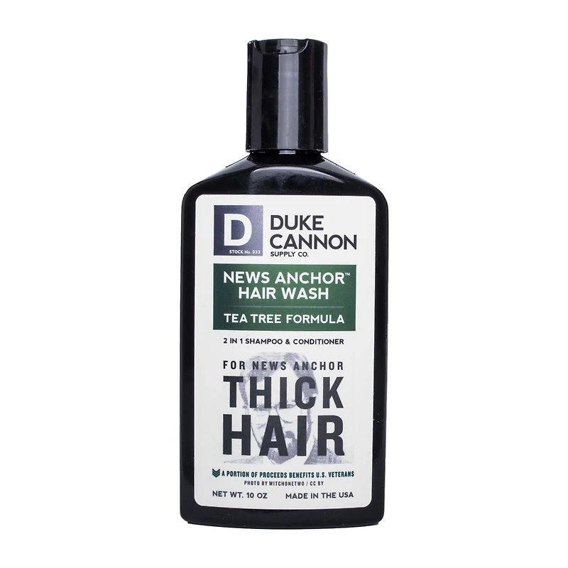 Duke Cannon Anchor 2-In-1 Tea Tree Shampoo 10 oz.