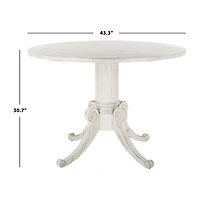 Safavieh Forest Collection Round Wood-Top Dining Table