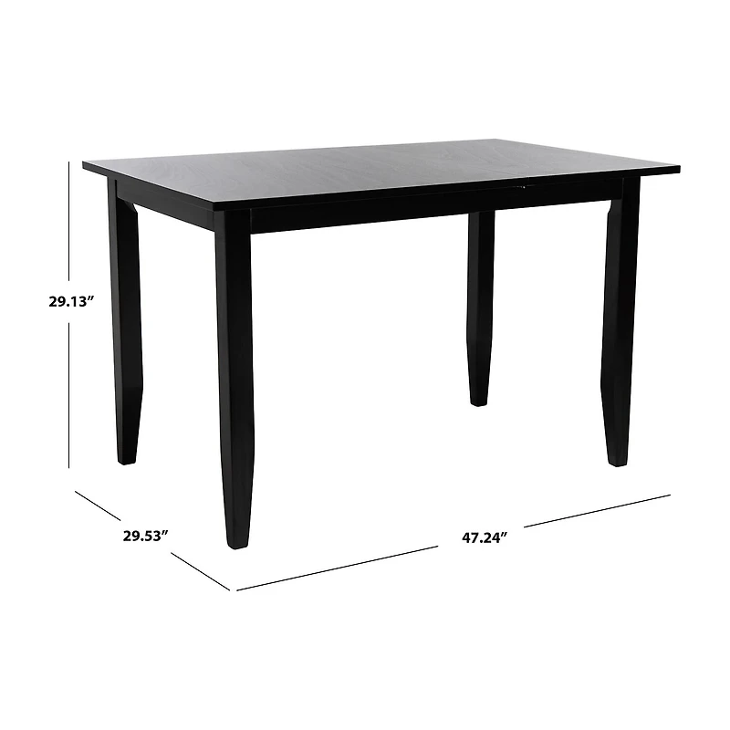 Safavieh Miliano Collection Rectangular Wood-Top Dining Table