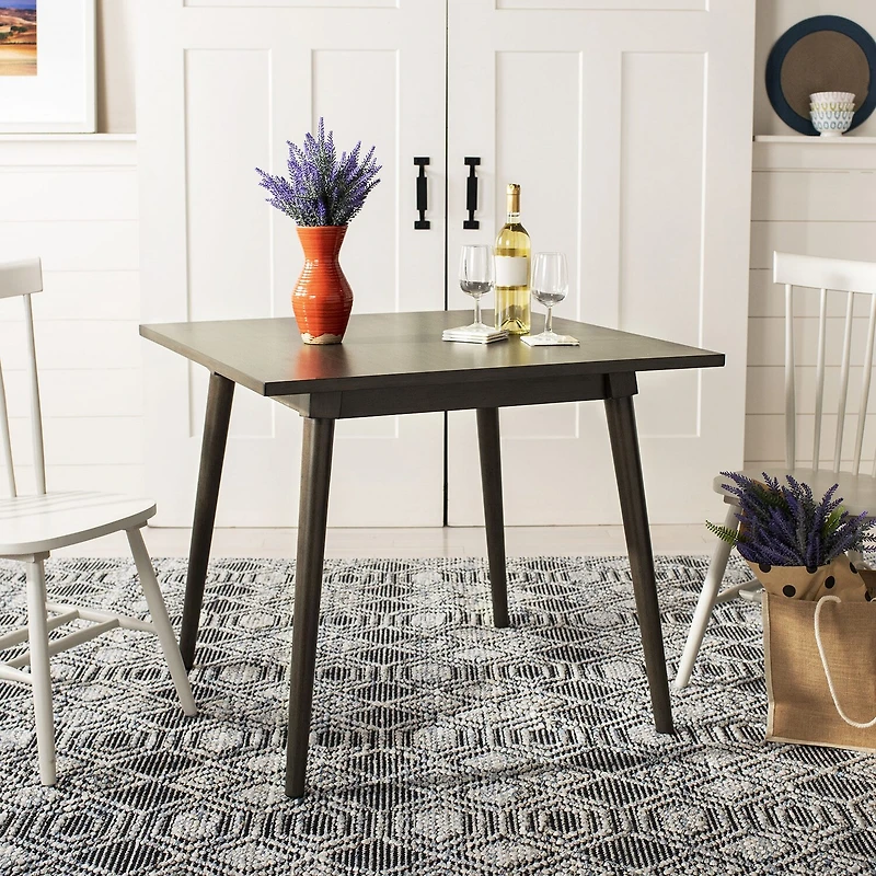 Safavieh Simone Collection Square Wood-Top Dining Table