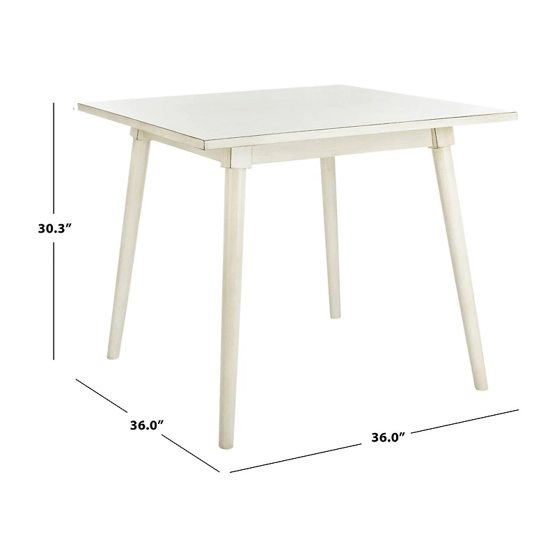 Safavieh Simone Collection Square Wood-Top Dining Table
