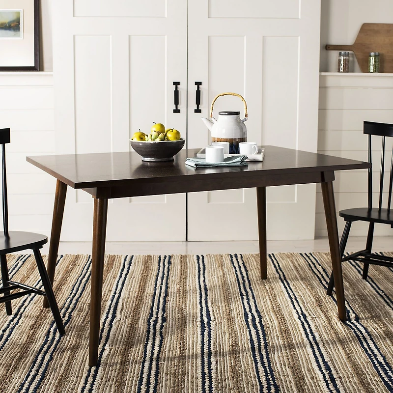 Safavieh Tia Collection Rectangular Wood-Top Dining Table