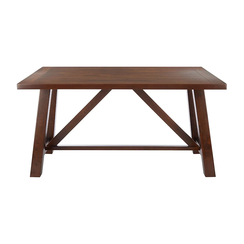 Safavieh Ainslee Collection Rectangular Wood-Top Dining Table