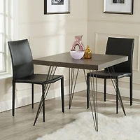 Safavieh Wolcott Collection Square Wood-Top Dining Table