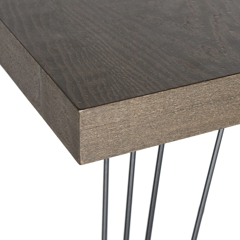 Safavieh Wolcott Collection Square Wood-Top Dining Table