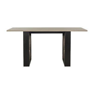 Safavieh Monty Dining Collection Rectangular Wood-Top Dining Table