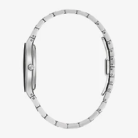 Bulova Apollo Special Edition Womens Silver Tone Stainless Steel Bracelet Watch 96l309