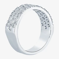 2 CT.T.W. Natural Diamond Three-Row Band