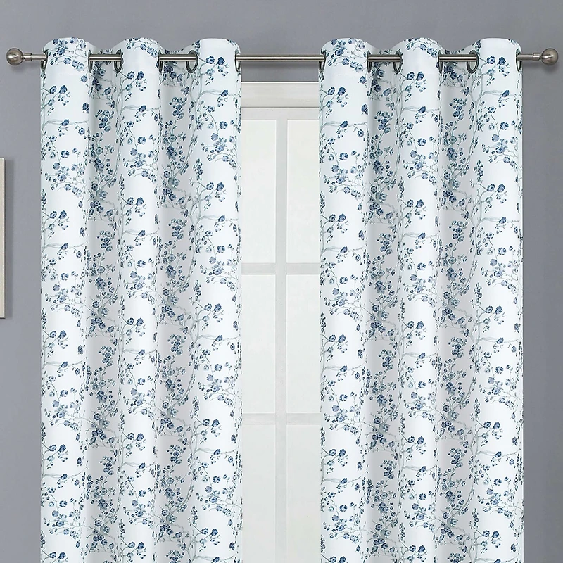 Regal Home Arlo Grommet Top Energy Saving Blackout Set of 2 Curtain Panel