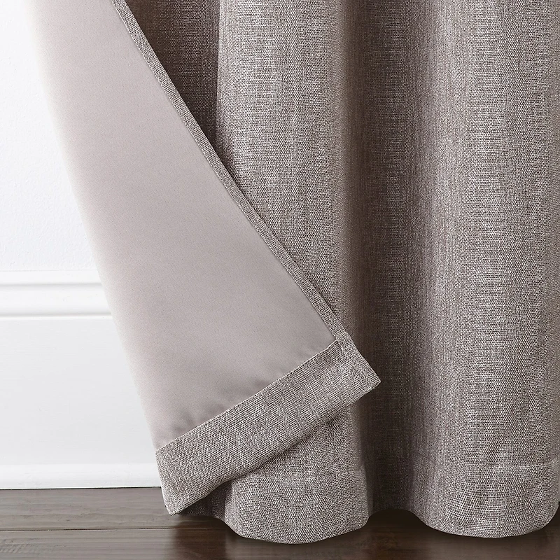 Regal Home Sterling Grommet Top Energy Saving Blackout Curtain Panel