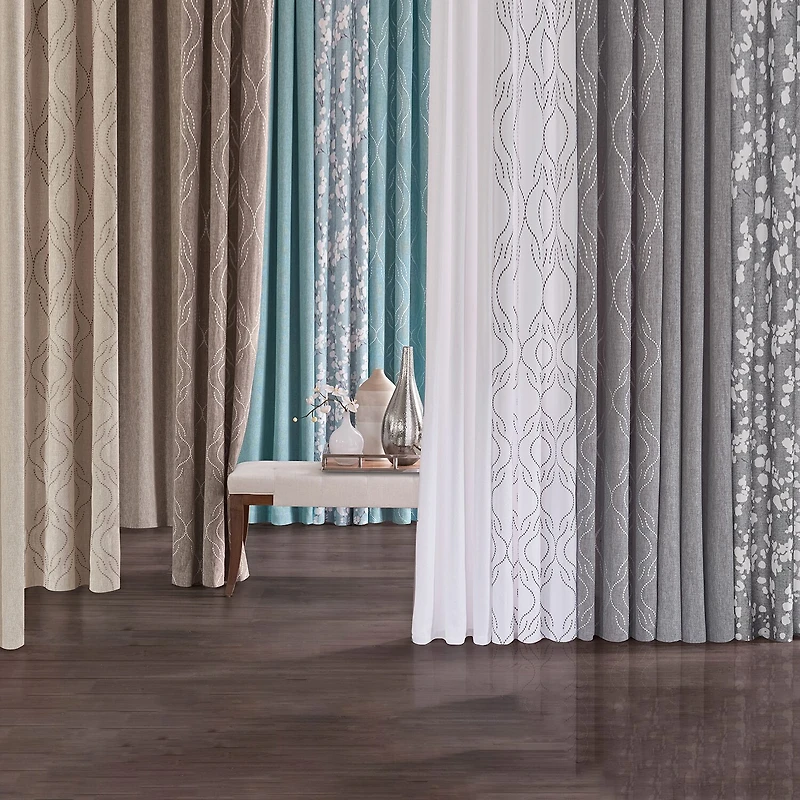 Regal Home Sterling Grommet Top Energy Saving Blackout Curtain Panel