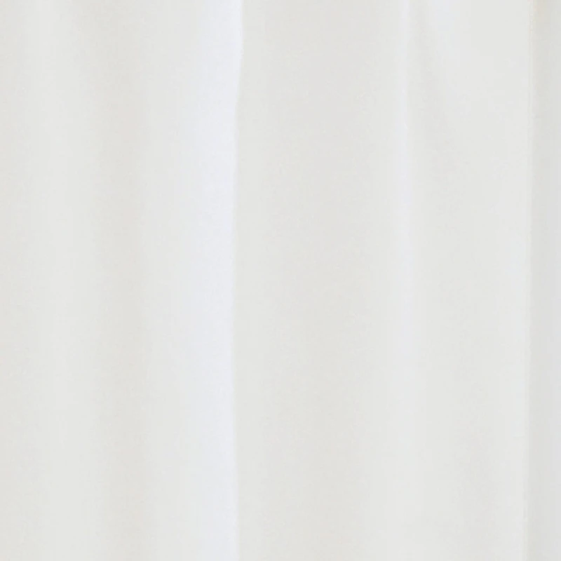 Regal Home Voile Solid 2-pc. Rod Pocket Window Tier