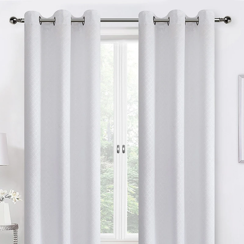 Regal Home Wallace Grommet Top Energy Saving Blackout Set of 2 Curtain Panel