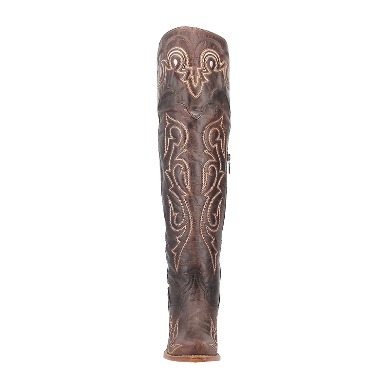 Dan Post Womens Kommotion Block Heel Cowboy Boots