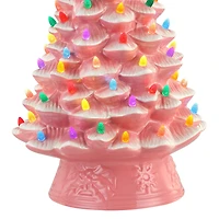 Nostalgic Christmas Lighted Tabletop Tree