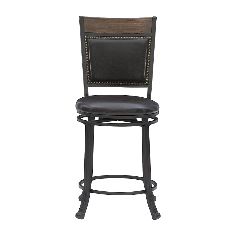 Linon Counter Height Swivel Bar Stool