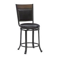 Linon Counter Height Swivel Bar Stool