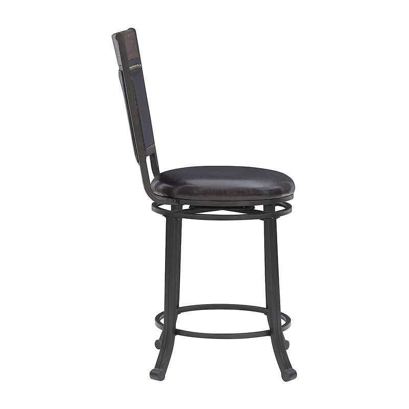 Linon Counter Height Swivel Bar Stool
