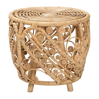 Saranna Rattan End Table