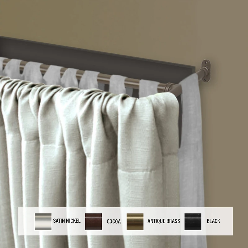 Rod Desyne Blackout Bay Window