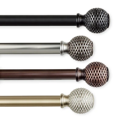 Rod Desyne Bala 1 Adjustable Curtain