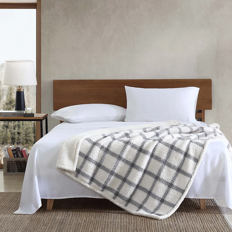 Eddie Bauer Bunkhouse Reversible Lightweight Throw