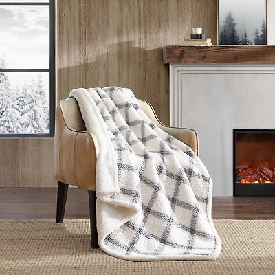 Eddie Bauer Bunkhouse Reversible Lightweight Throw