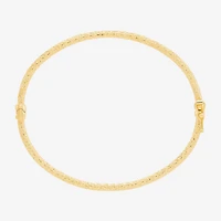 Mia Oro Womens 14K Gold Bangle Bracelet