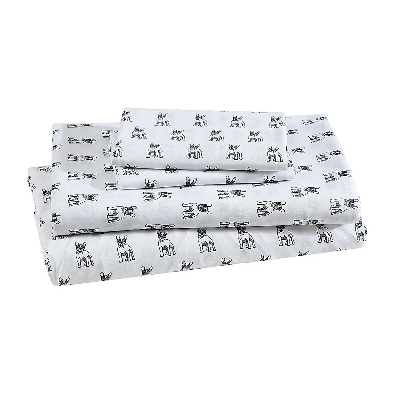 Beatrice Home Fashions Whimsical Print Sheet Set
