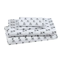 Beatrice Home Fashions Whimsical Print Sheet Set