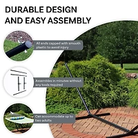 Sunnydaze Patio Collection Hammock Stand