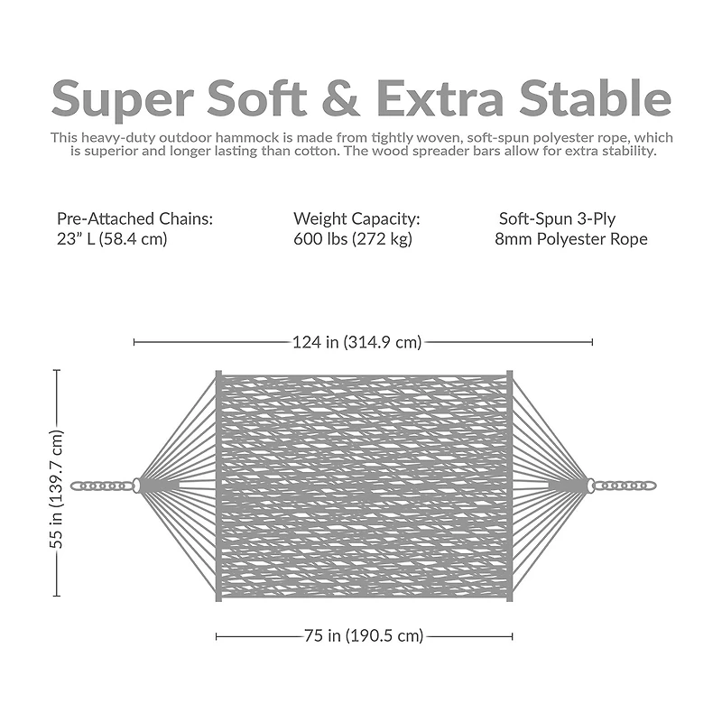 Sunnydaze Patio Furniture Hammock