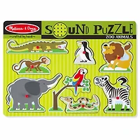 Melissa & Doug Zoo Animals Sound Puzzle