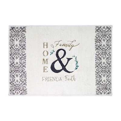 Avanti Modern Farmhouse Bath Rug