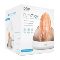 Pure Enrichment Pureglow Crystal Salt Lamp Large Oil Diffuser