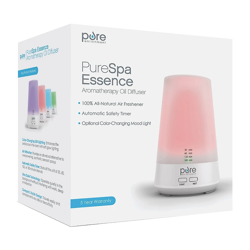 Pure Enrichment Purespa Essence Aromatherapy Oil Diffuser