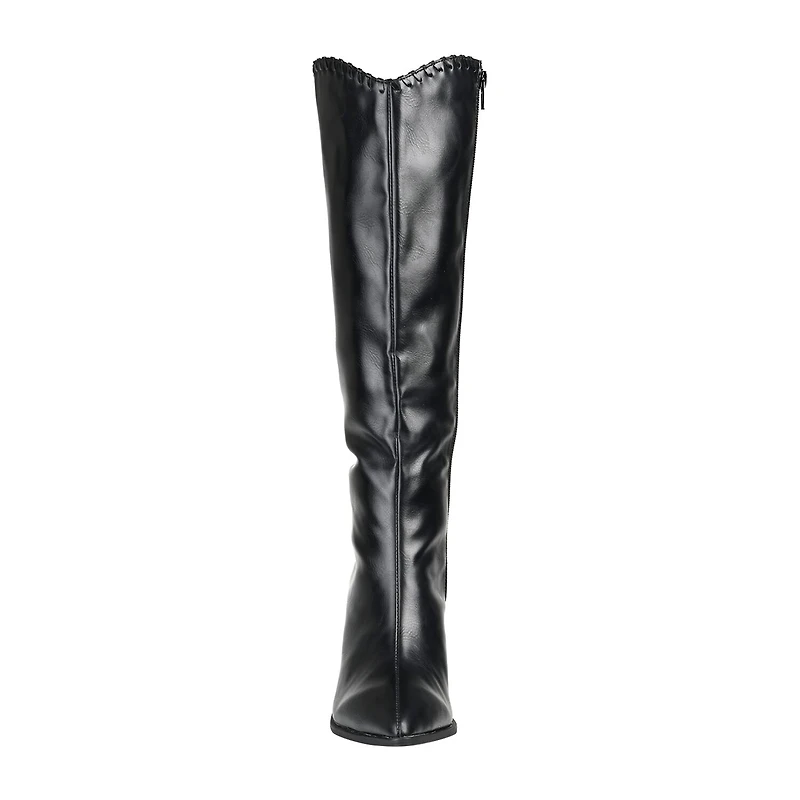 Journee Collection Womens Daria Stacked Heel Riding Boots