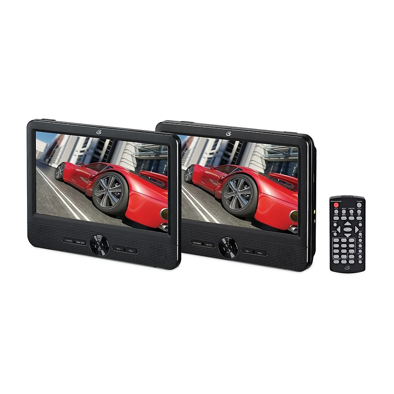 Portable DVD Player with Two 9" Displays"