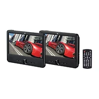 Portable DVD Player with Two 9" Displays"