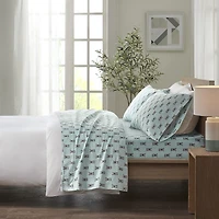 True North By Sleep Philosophy Cozy Flannel Cotton Sheet Set