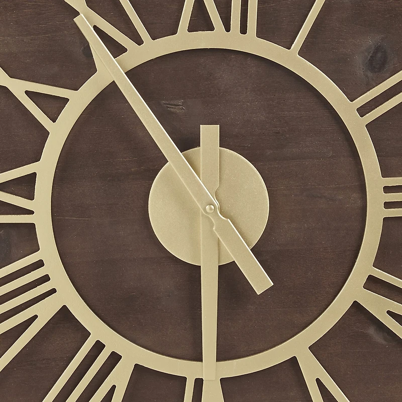 Madison Park Mason Wall Clock