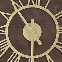 Madison Park Mason Wall Clock
