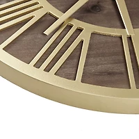 Madison Park Mason Wall Clock