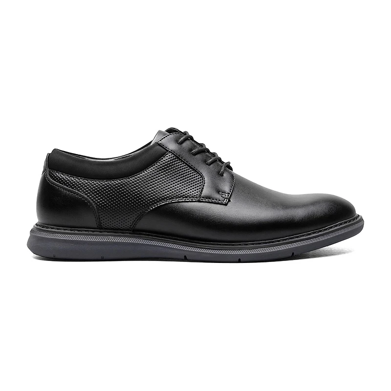 Nunn Bush Chase Plain Toe Mens Round Closed Oxford Shoes Wide Width