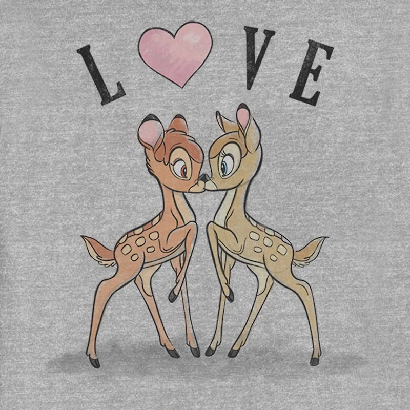 Mens Crew Neck Long Sleeve Bambi Sweatshirt