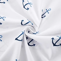 Sweet Home Collection™ Ship Anchor Microfiber Wrinkle Resistant Kids Sheet Set