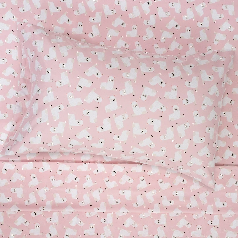 Sweet Home Collection™ Llamas Microfiber Wrinkle Resistant Kids Sheet Set