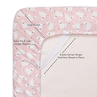 Sweet Home Collection™ Llamas Microfiber Wrinkle Resistant Kids Sheet Set