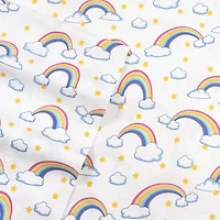 Sweet Home Collection™ Rainbows Microfiber Wrinkle Resistant Kids Sheet Set