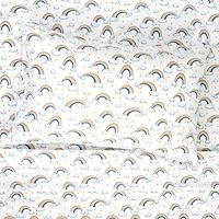 Sweet Home Collection™ Rainbows Microfiber Wrinkle Resistant Kids Sheet Set